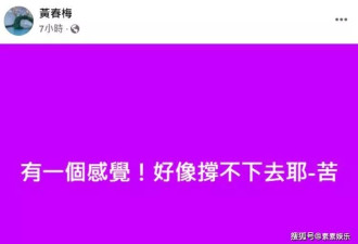 S妈凌晨再发文“撑不下去”，网友担心她想不开