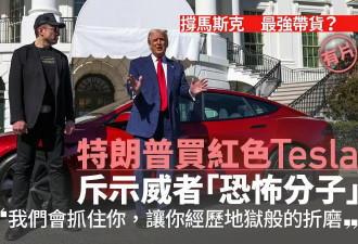 川普为特斯拉站台 可能会让人们更讨厌这个品牌?