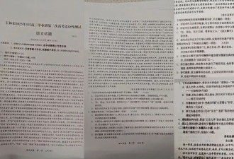 所写文章成高三阅读题 北师大教授：我也做错两道
