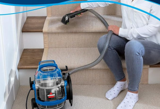 BISSELL Spotclean 专业便携式地毯和软垫深层清洁器