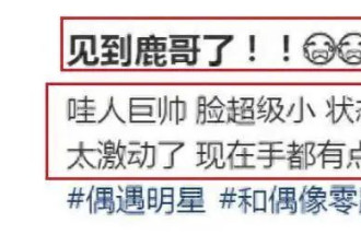 鹿晗现身北京国贸被偶遇，近照模样显消瘦！出门戴10个耳钉太精致