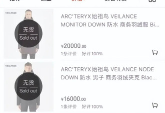 吊牌都能卖300，始祖鸟全靠中国人养活