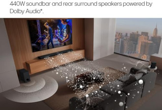 6.7 折, LG S60TR 5.1 ch. 环绕式扬声器，Dolby Digital