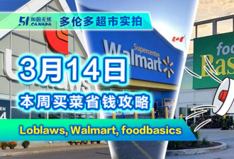 3月21日多伦多超市实拍！关税战各店狂推加拿大货 牛臀牛腩超低价