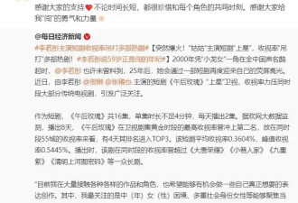 59岁“小龙女”杀回江湖！自曝抑郁重生：哭到崩溃，如今吊打顶流