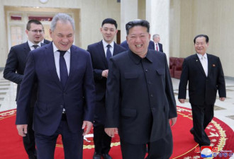 传达普京亲笔信！绍依古“紧抱金正恩”