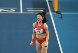 8秒01!吴艳妮打破女子60米栏全国纪录 泪洒现场