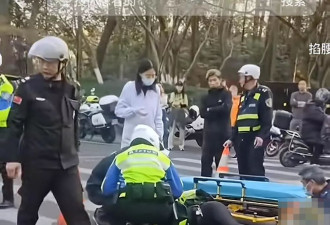 网传视频称“杭州兔子警官被撞”，当地权威部门辟谣
