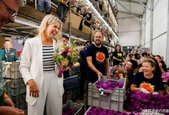 荷兰王后的时尚真“另类”！大红大绿大印花都敢尝试，品味太超前