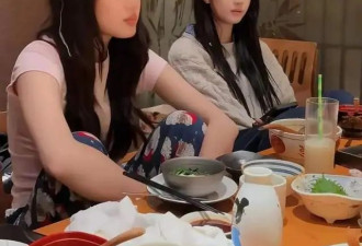钟丽缇带俩女儿聚餐，15岁小女儿天生丽质，气质美貌不输明星妈妈