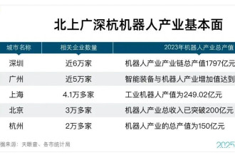 谁是“机器人第一城”：10个杭州都打不过1个深圳？