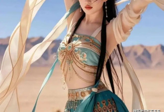 盘点10位女星敦煌飞天造型 看看谁最美？