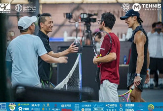 吴尊又闷声干大事！空降国际大师赛打网球太帅，大家都看他身材