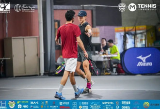吴尊又闷声干大事！空降国际大师赛打网球太帅，大家都看他身材