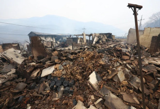 韩国最严重山火已致26人遇难,过火面积超半个首尔
