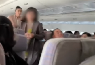 大妈班机上狂吼“我们被绑架” 全机旅客看傻