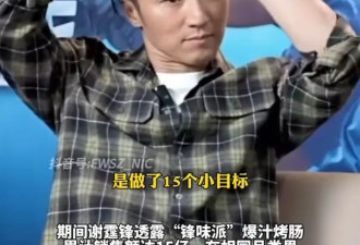 谢霆锋卖烤肠4年销售额达15亿元！零售额连续三年全国第一