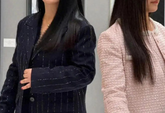 李湘王岳伦带王诗龄现身香港艺术展，一家三口都是同款水桶型身材