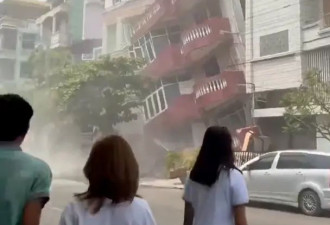 直击缅甸7.9级强震：地面开裂大桥受损