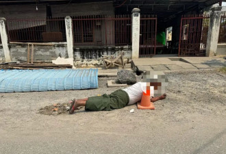 缅甸地震，当地华人称刚好在外吃饭躲过砖头砸落
