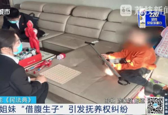 亲姐妹“借腹生子”，姐姐反悔起诉争抚养权