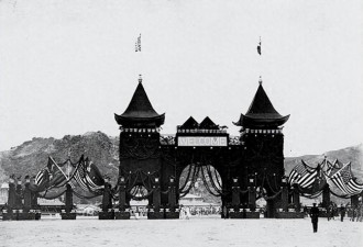 罕见老照片：1908年美国舰队访华旧照