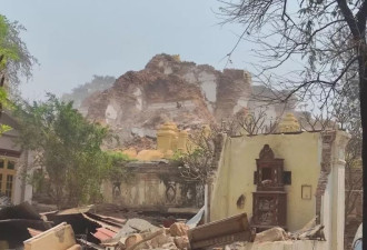 缅甸古城遭毁,政府罕见求援:亲历者遭"最大地震"