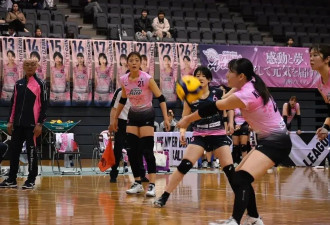 中国女排球员 称霸日本联赛 率队闯进决赛