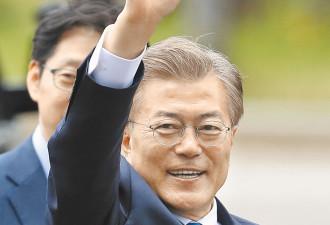 与女儿共同收贿 文在寅遭传唤
