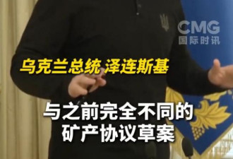 他说 泽连斯基接受矿产交易 将被“直接吊死”