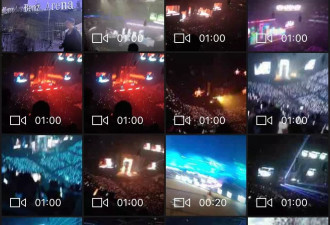 送父母看刀郎演唱会的年轻人：父亲特地穿西装入场