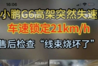 小鹏G6郑州高架突发失速 车主呼吁车企主动担责