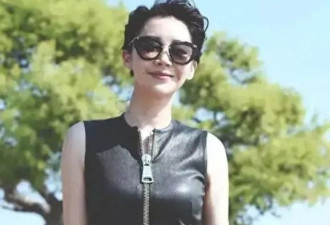 许晴换发型像换了个人！亮皮衣配lob头年轻20岁，美到让人认不出