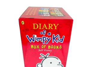 Wimpy Kid Box套件的日记 - 杰夫·金尼（Jeff Kinney）的12本新书