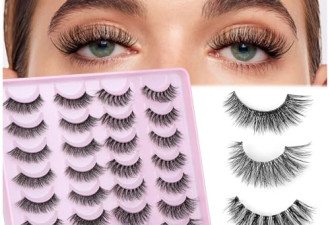 5.7 折, False Eyelashes Natural Look, 20 Pairs 4 Styles