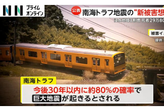 日南海海槽恐怖“半断裂”模拟 2巨震先后到！