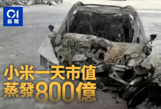 自撞爆燃3死 自动煞车疑未触发 小米市值蒸发800亿