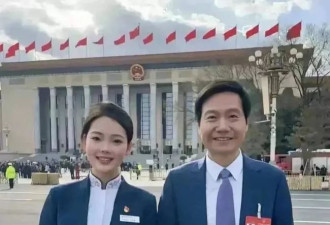 “雷布斯”的美女女儿终于曝光 父女同框