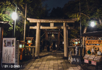 夜游京都八坂神社 我被这里的神秘感吸引了