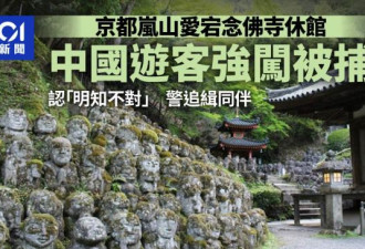 “明知不对”还强闯 中国游客在日本被捕