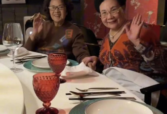 伊能静两家人聚餐！快90岁妈妈比婆婆还年轻