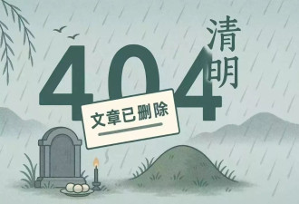 今日清明，宜祭奠被404的声音