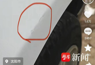 百万豪车被早餐车刮花 中国车主索赔15个蛋饼
