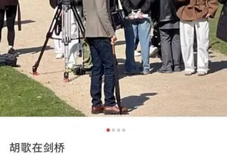 胡歌现身英国，妻子疑似同行