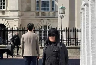 胡歌现身英国，妻子疑似同行