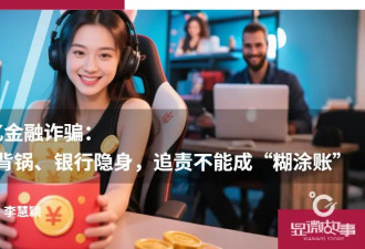 1.6亿金融诈骗：平台背锅、银行隐身,追责不能...