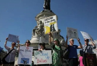 BBC：反特朗普抗议集会席卷美国和欧洲