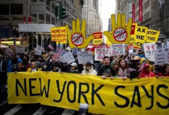 BBC：反特朗普抗议集会席卷美国和欧洲