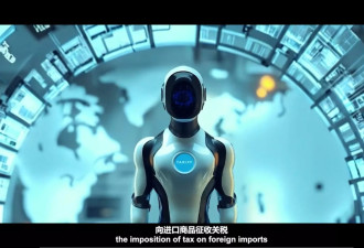新华社发布AI科幻惊悚片 抨击川普关税政策