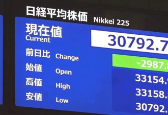 东京股市暴跌，石破茂拨通了特朗普电话